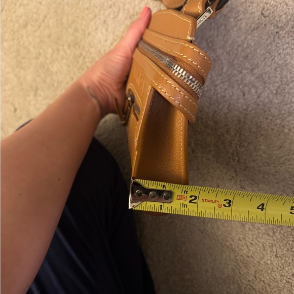 Lancel French Crossbody Leather Bag - Picture 10 of 12